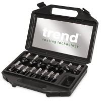 Trend SET/SS9X1/2TC 15PC TCT Cutter Set Half Inch Shank £34.99